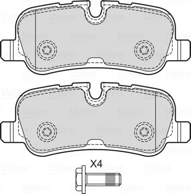 Valeo 601726 - Jarrupala, levyjarru inparts.fi