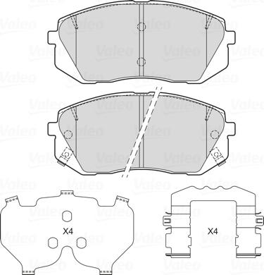 Valeo 601720 - Jarrupala, levyjarru inparts.fi