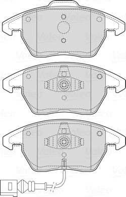 Valeo 601723 - Jarrupala, levyjarru inparts.fi