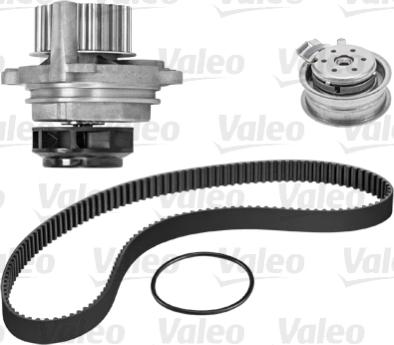 Valeo 614543 - Vesipumppu + jakohihnasarja inparts.fi