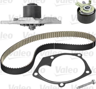 Valeo 614506 - Vesipumppu + jakohihnasarja inparts.fi