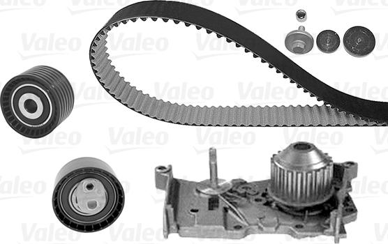 Valeo 614573 - Vesipumppu + jakohihnasarja inparts.fi