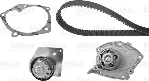 Valeo 614688 - Vesipumppu + jakohihnasarja inparts.fi