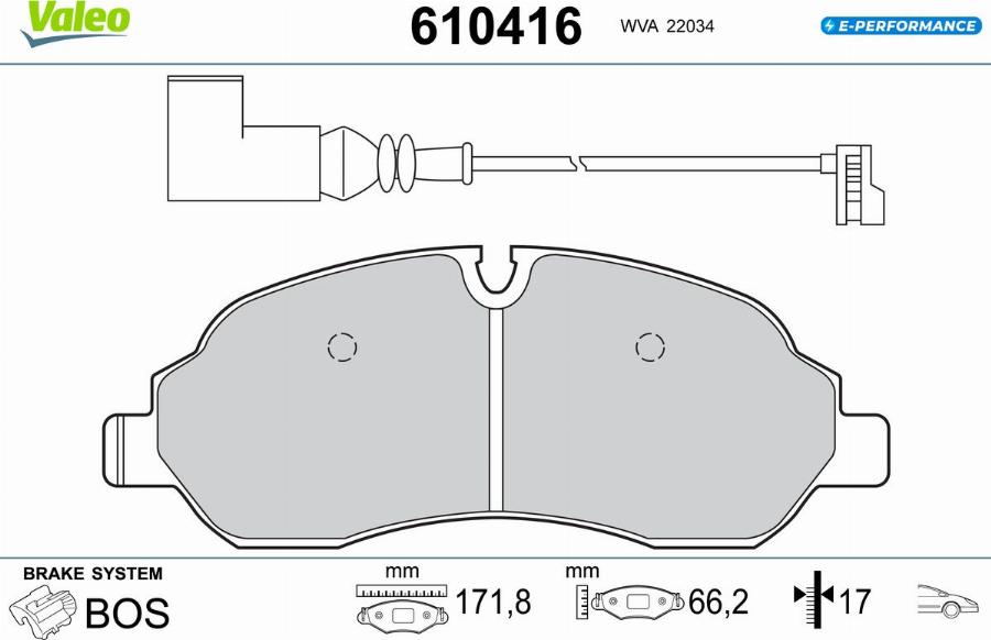 Valeo 610416 - Laturi inparts.fi