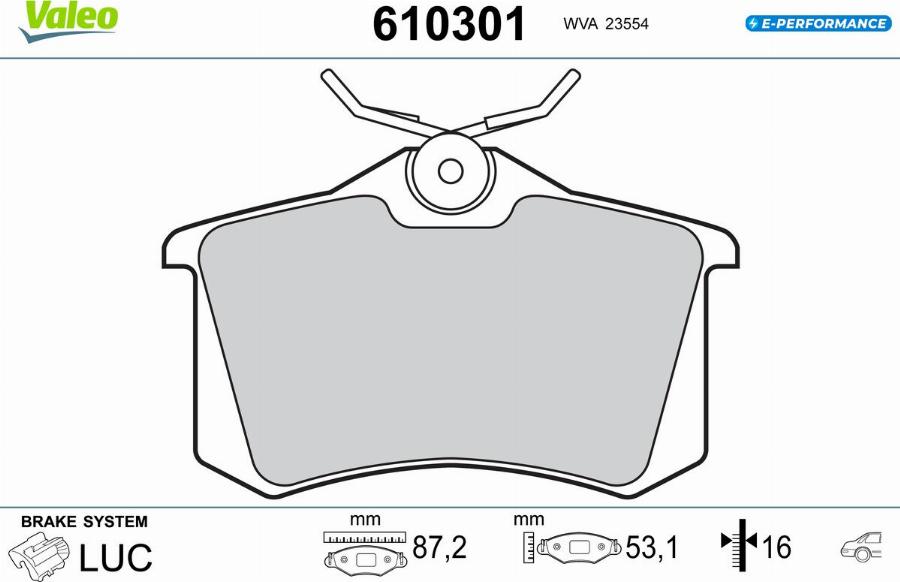 Valeo 610301 - Suojavaippa, laturi inparts.fi