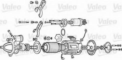 Valeo 6247AB - Käynnistinmoottori inparts.fi