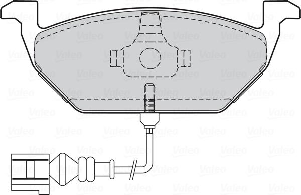 Valeo 670408 - Jarrupala, levyjarru inparts.fi