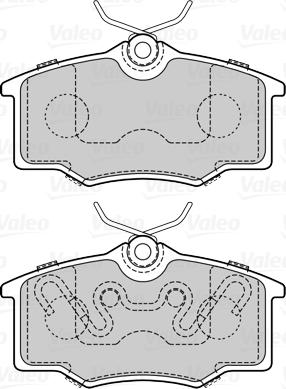 Valeo 670048 - Jarrupala, levyjarru inparts.fi