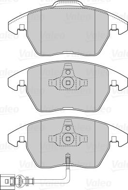 Valeo 670060 - Jarrupala, levyjarru inparts.fi