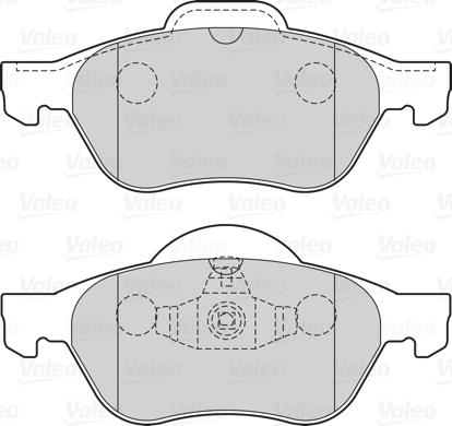 Valeo 670012 - Jarrupala, levyjarru inparts.fi