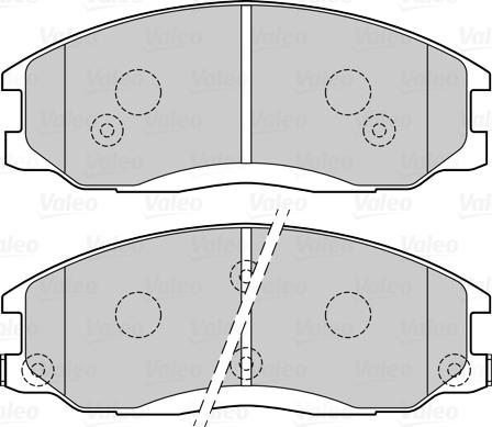 Valeo 670083 - Jarrupala, levyjarru inparts.fi