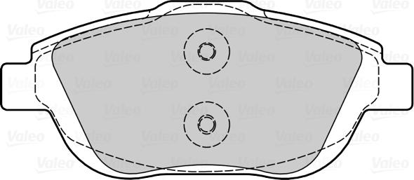 Valeo 670030 - Jarrupala, levyjarru inparts.fi