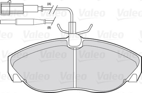 Valeo 670070 - Jarrupala, levyjarru inparts.fi