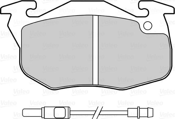 Valeo 670155 - Jarrupala, levyjarru inparts.fi