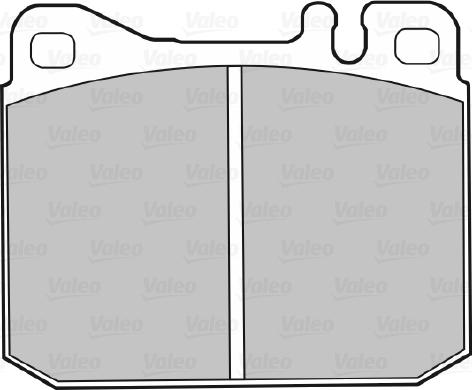 Valeo 670110 - Jarrupala, levyjarru inparts.fi