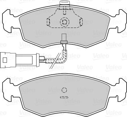 Valeo 670120 - Jarrupala, levyjarru inparts.fi