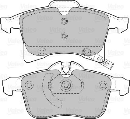 Valeo 670860 - Jarrupala, levyjarru inparts.fi