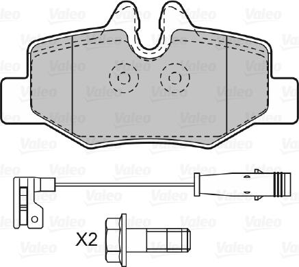 Valeo 670765 - Jarrupala, levyjarru inparts.fi