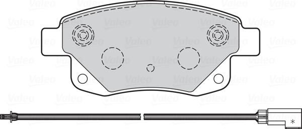 Valeo 670736 - Jarrupala, levyjarru inparts.fi