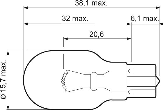 Valeo 032215 - Polttimo, vilkkuvalo inparts.fi