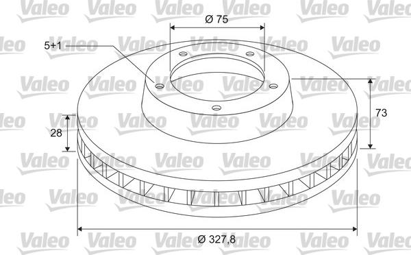 Valeo 197575 - Jarrulevy inparts.fi