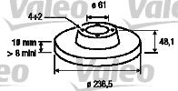 Valeo 186435 - Jarrulevy inparts.fi