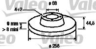 Valeo 186564 - Jarrulevy inparts.fi