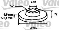 Valeo 186528 - Jarrulevy inparts.fi