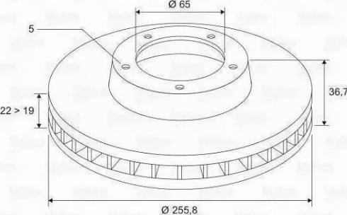 TRW DF2803BP - Jarrulevy inparts.fi