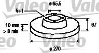 Valeo 186190 - Jarrulevy inparts.fi