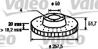 Valeo 186149 - Jarrulevy inparts.fi