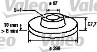 Valeo 186858 - Jarrulevy inparts.fi