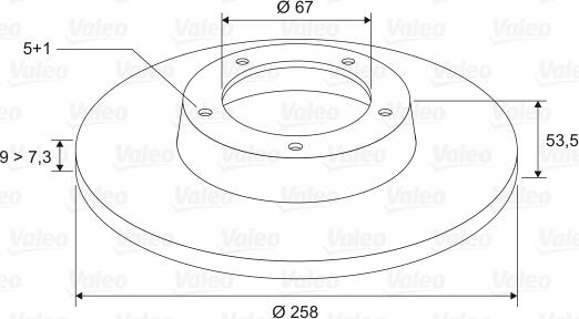 Valeo 186281 - Jarrulevy inparts.fi