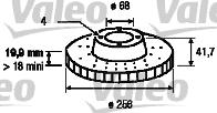 Valeo 186273 - Jarrulevy inparts.fi