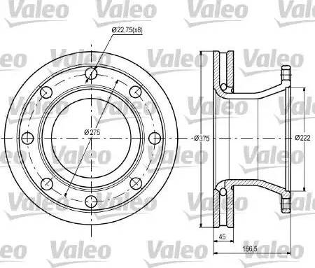 Valeo 187092 - Jarrulevy inparts.fi