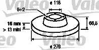 Valeo 187148 - Jarrulevy inparts.fi