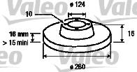 Valeo 187152 - Jarrulevy inparts.fi