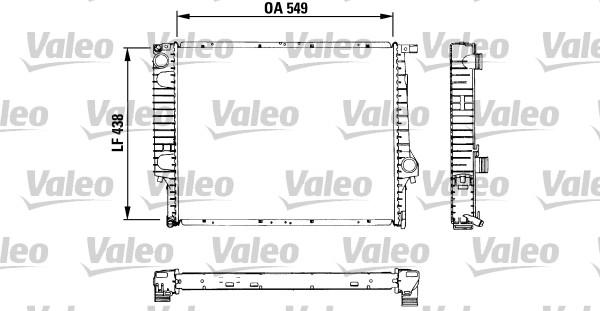 Valeo 819422 - Jäähdytin,moottorin jäähdytys inparts.fi