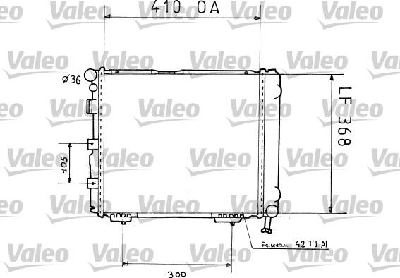 Valeo 819199 - Jäähdytin,moottorin jäähdytys inparts.fi