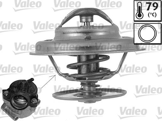 Valeo 819872 - Termostaatti, jäähdytysneste inparts.fi