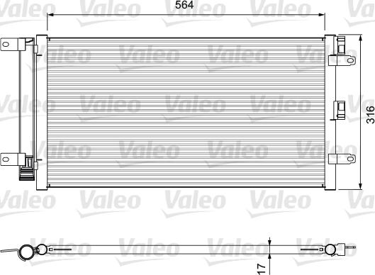 Valeo 814401 - Lauhdutin, ilmastointilaite inparts.fi