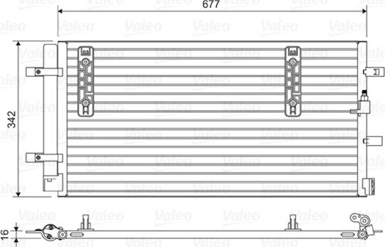 Valeo 814419 - Lauhdutin, ilmastointilaite inparts.fi