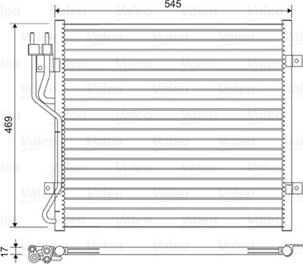 Valeo 814439 - Lauhdutin, ilmastointilaite inparts.fi