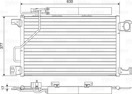 Valeo 814423 - Lauhdutin, ilmastointilaite inparts.fi