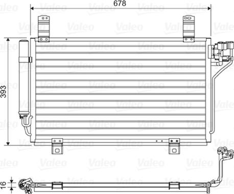 Valeo 814048 - Lauhdutin, ilmastointilaite inparts.fi