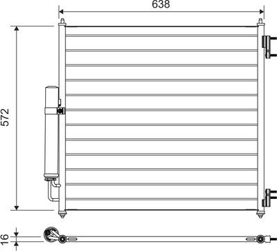 Valeo 814053 - Lauhdutin, ilmastointilaite inparts.fi