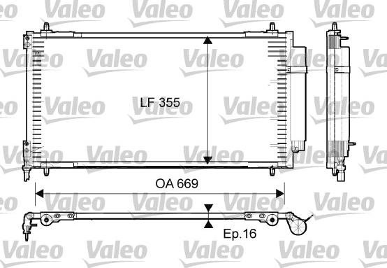 Valeo 814065 - Lauhdutin, ilmastointilaite inparts.fi