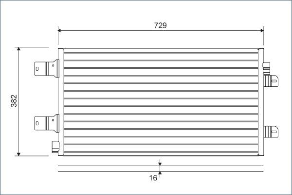 Valeo 814003 - Lauhdutin, ilmastointilaite inparts.fi