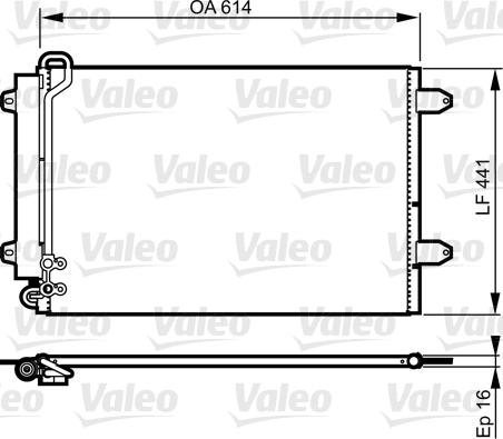 Valeo 814002 - Lauhdutin, ilmastointilaite inparts.fi