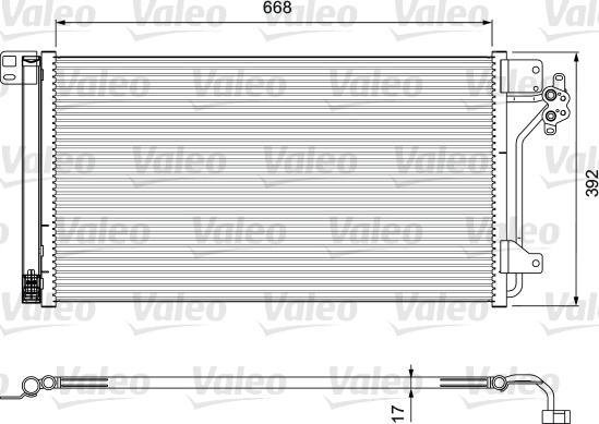 Valeo 814015 - Lauhdutin, ilmastointilaite inparts.fi